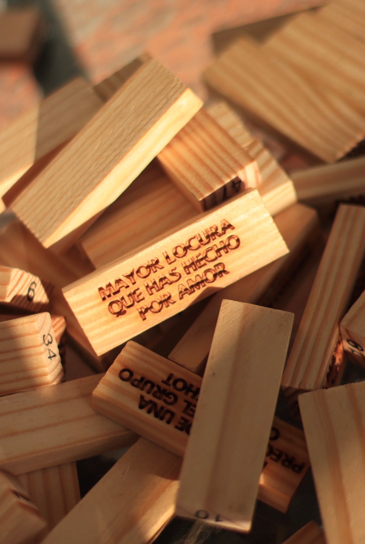 Jenga Familias / Amigos tranquis