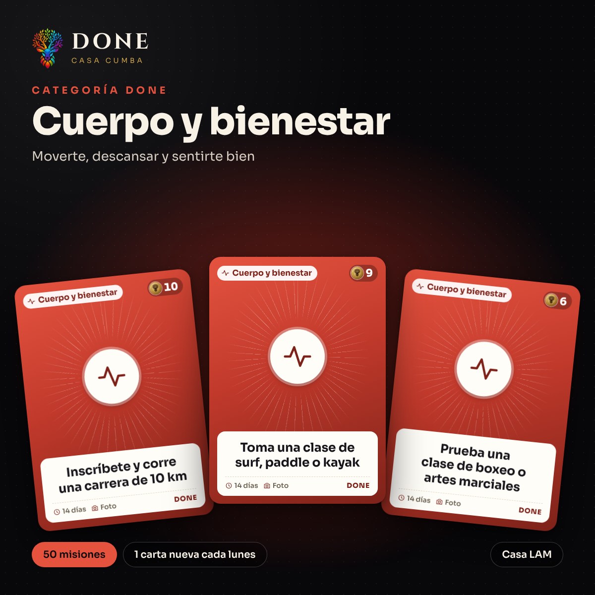 DONE · Cuerpo y bienestar