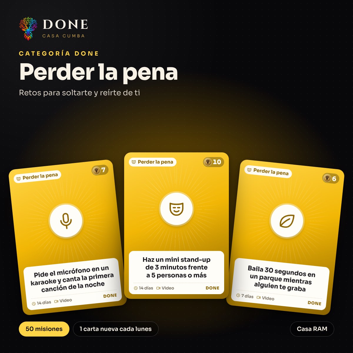 DONE · Perder la pena