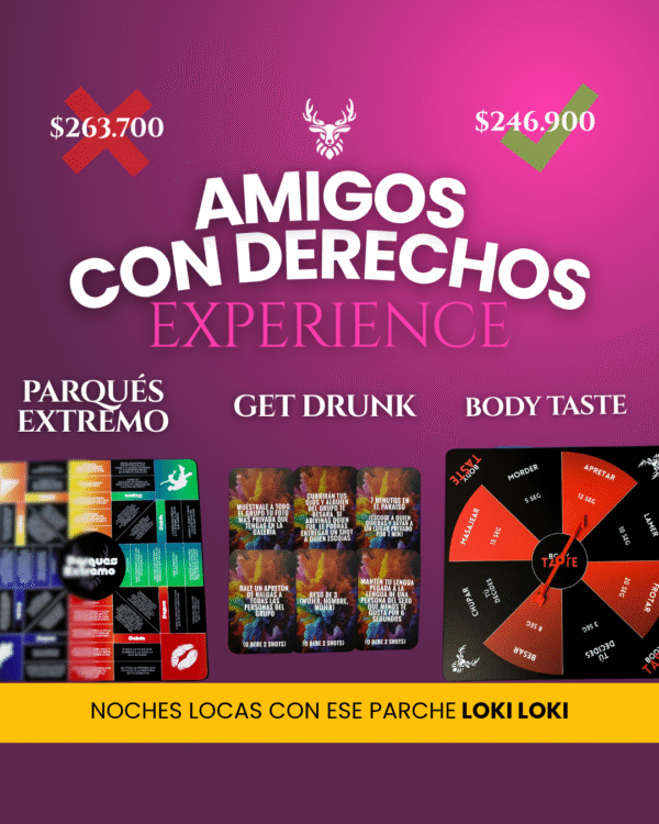 Amigos con derechos Experience